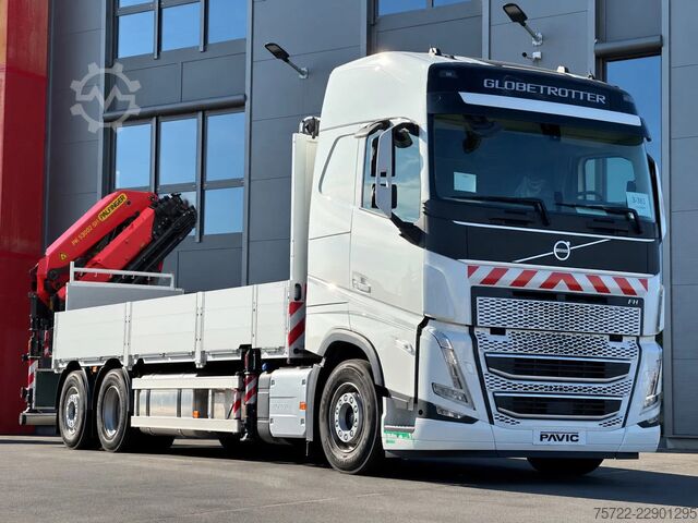 Kranwagen Volvo FH 500 6x2 Containerpritsche Palfinger PK 53002-SH