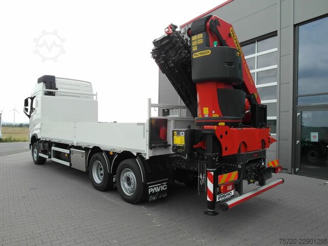 Kranwagen Volvo FH 500 6x2 Containerpritsche Palfinger PK 53002-SH