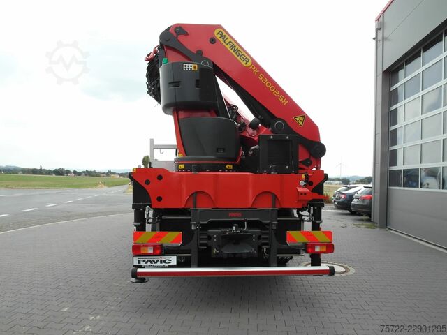 Kranwagen Volvo FH 500 6x2 Containerpritsche Palfinger PK 53002-SH