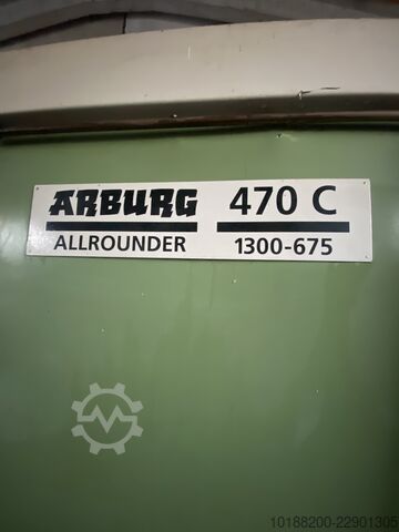 Injection molding machine Arburg ALLROUNDER 470 C