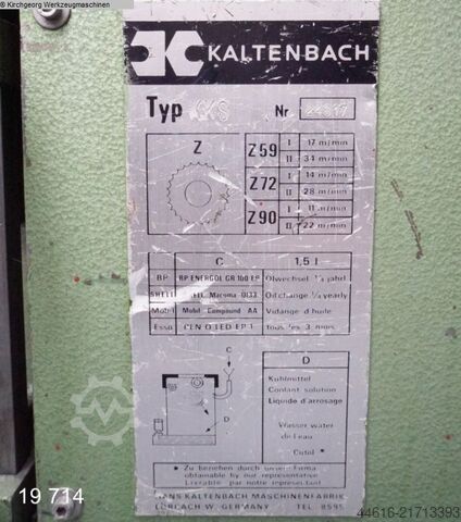 Cold Circular Saw KALTENBACH KKS 400