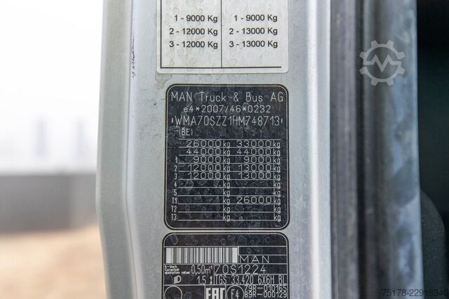 Hakenarmsystem MAN TGS 33.420 BL - 6X6H
