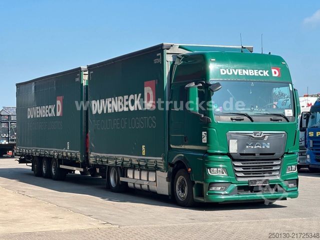 Jumbo truck MAN TGX 18.470 4x2 LL + H&W TRIDEM JUMBO/Retarder