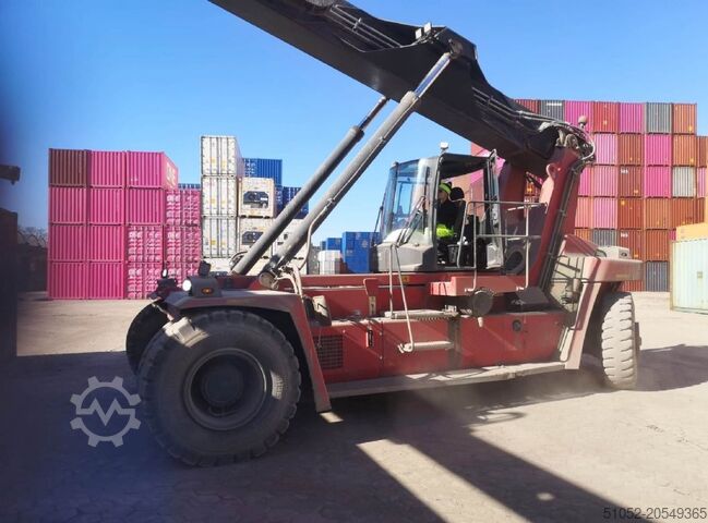 Leercontainer Reachstacker Kalmar DRG100-54S6