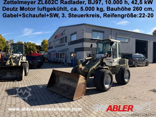 Loader Zettelmeyer ZL602C 42,5 kW Breitreifen