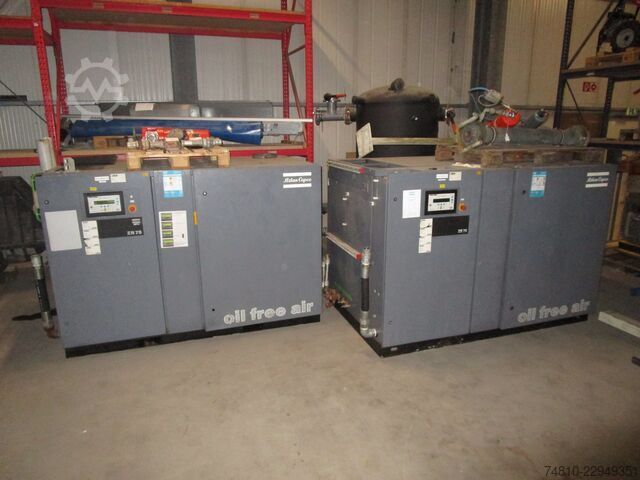 Screw compressor Atlas Copco ZR 75/10
