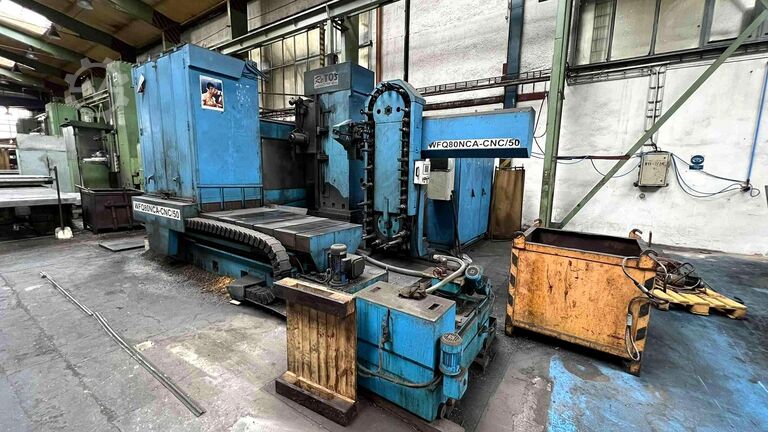 Table boring mill TOS Varnsdorf WFQ 80CNC/50