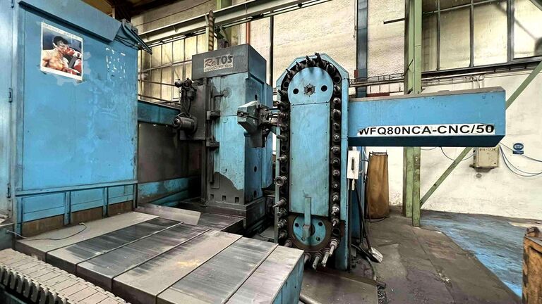 Table boring mill TOS Varnsdorf WFQ 80CNC/50