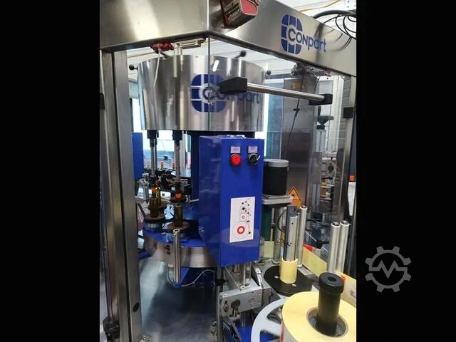 Filling line in PET and glass for still wine up to 6000 bph Eurostar/Conpart 