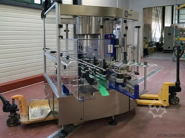 Filling line in PET and glass for still wine up to 6000 bph Eurostar/Conpart 