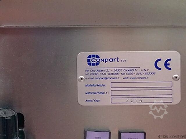 Filling line in PET and glass for still wine up to 6000 bph Eurostar/Conpart 