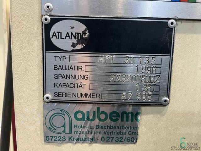 Press brakes  Atlantic HPT 30135 1996 Atlantic HPT 30135