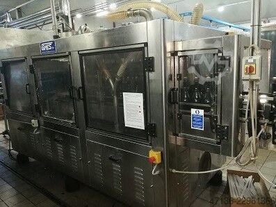 Outside bottles washing machine with dryer Cames Typ WD/ 12