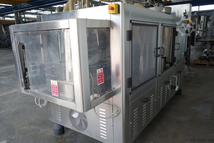 Outside bottles washing machine with dryer Cames Typ WD/ 12