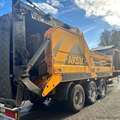 Mobile shredding plant Doppstadt AK530