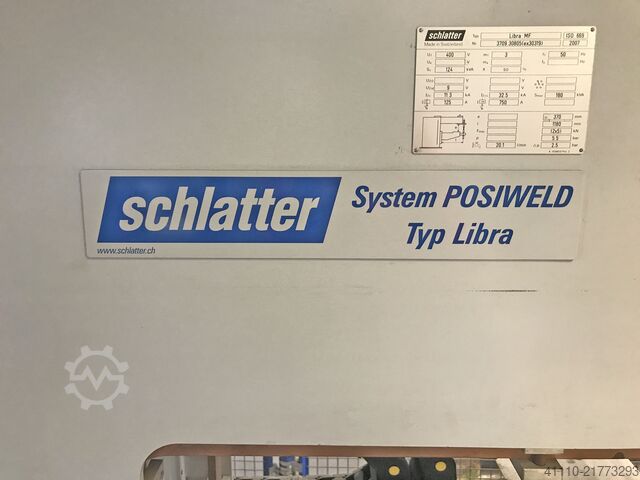 Drahtgitterschweissmaschine SCHLATTER Posiweld Type Libra