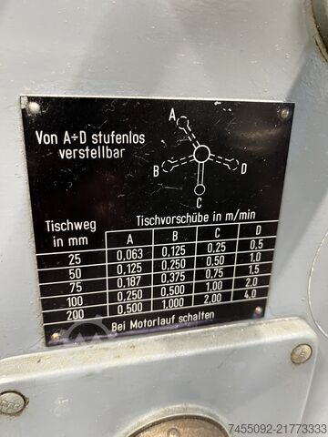 Cylindrical grinding machine Beling & Lübke 