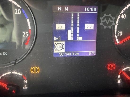 Kompletter Zug SCANIA P380 EURO 5 DAZU SCHEUWIMMER FT1119 ZENTRALACHSANHäNGER