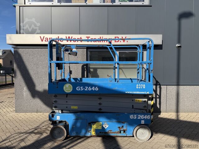 Genie GS-2646 Scissor Lift / Work Platform / Scissor 10M Working Height Electric 2014 GENIE GS - 2646  SchaarHoogwerker / Arbeitsbuhne / Scicc