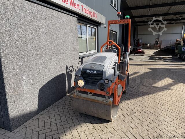 Hamm HD 8 VV compactor / road roller / tandem roller, 2019, Kubota diesel engine. HAMM HD 8 VV Trilwals / Road Roller / Tandemwalze 2019