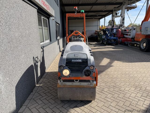 Hamm HD 8 VV compactor / road roller / tandem roller, 2019, Kubota diesel engine. HAMM HD 8 VV Trilwals / Road Roller / Tandemwalze 2019