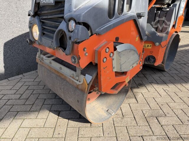 Hamm HD 8 VV compactor / road roller / tandem roller, 2019, Kubota diesel engine. HAMM HD 8 VV Trilwals / Road Roller / Tandemwalze 2019