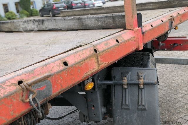 Working platform semitrailer KAISER SA 31, 2-Achser, Gelenkt, Tridec, BPW, Luft-Lift