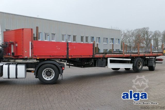 Auflieger mit offener Pritsche KAISER SA 31, 2-Achser, Gelenkt, Tridec, BPW, Luft-Lift