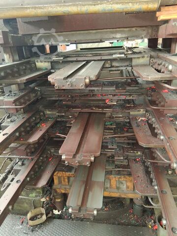 Hydraulic press for rubber and EVA foams MAPELLI T 1000