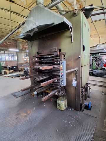 Hydraulic press for rubber and EVA foams MAPELLI T 1000