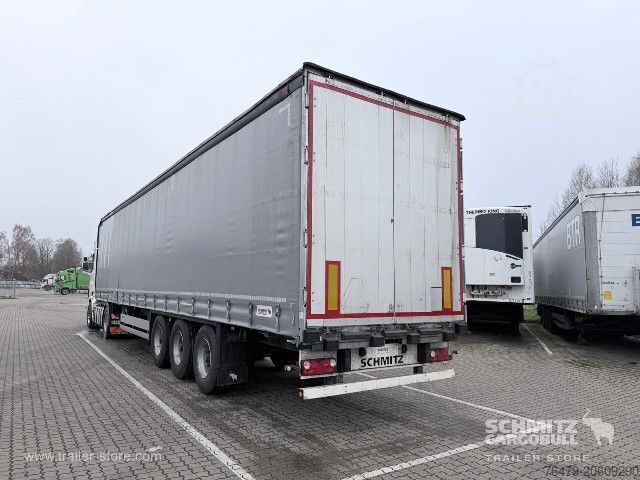 Open semitrailer with tarp Schmitz Cargobull Curtainsider Standard