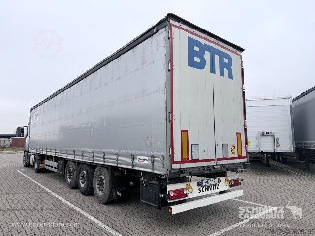 Open semitrailer with tarp Schmitz Cargobull Curtainsider Standard
