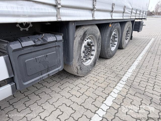 Open semitrailer with tarp Schmitz Cargobull Curtainsider Standard