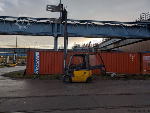 Electric 4-wheel forklift Jungheinrich EFG 425s // 5 Ventile // STVZO // 2021 Batterie //