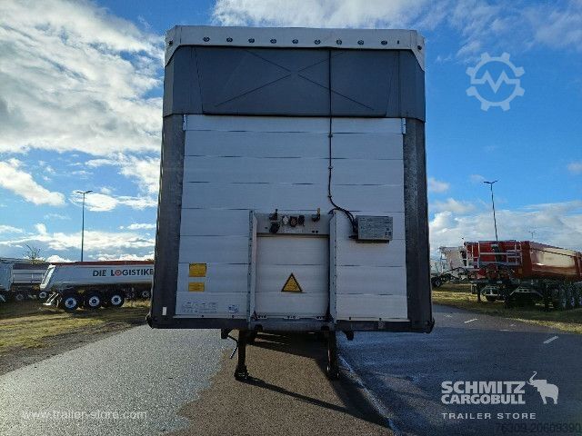 Open semitrailer with tarp Schmitz Cargobull Curtainsider Standard Getränke