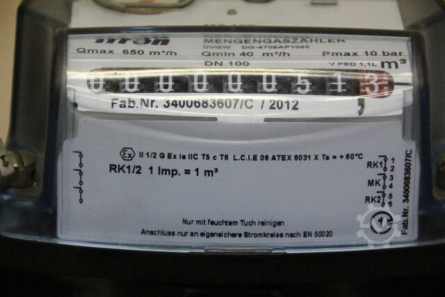 Durchflussmengenzähler ltron MZ 100  DN 100