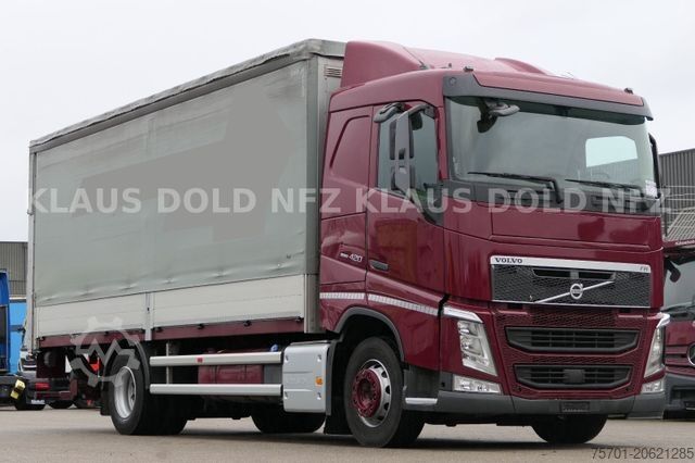 Flatbed truck VOLVO FH 420 Pritsche Plane Bordwände Vollluft Euro 6