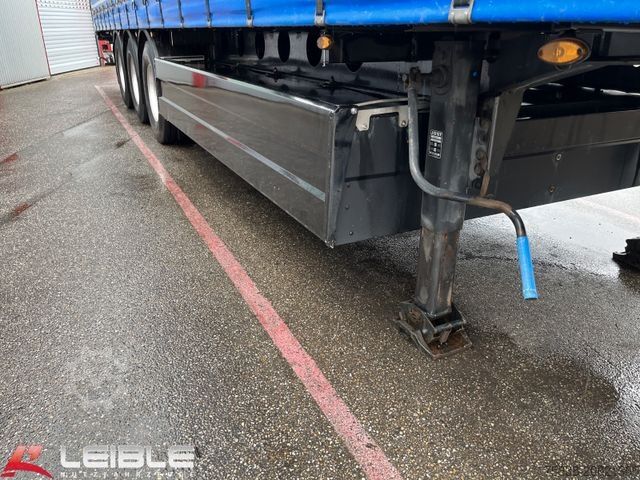Open semitrailer with tarp SCHWARZMÜLLER S-1*Tautliner*RSAB*Lift/Lenkachse*Pal.-Kasten*