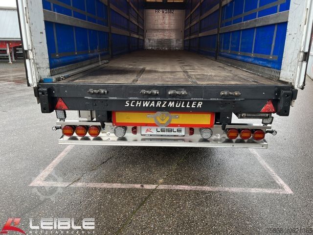 Open semitrailer with tarp SCHWARZMÜLLER S-1*Tautliner*RSAB*Lift/Lenkachse*Pal.-Kasten*