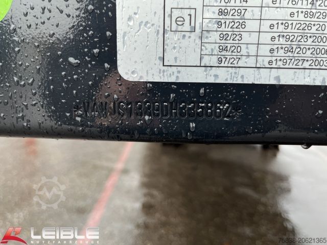 Open semitrailer with tarp SCHWARZMÜLLER S-1*Tautliner*RSAB*Lift/Lenkachse*Pal.-Kasten*