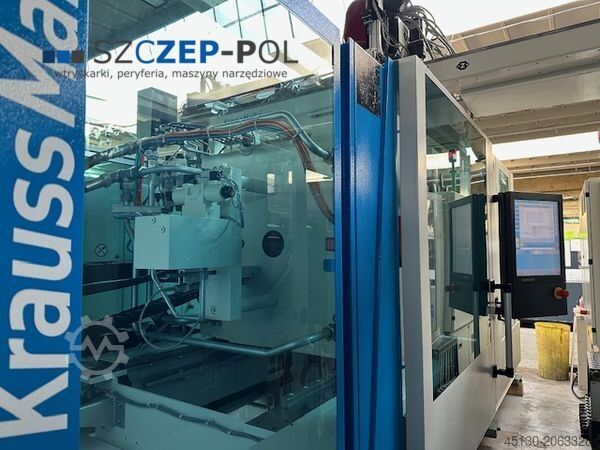 Injection molding machine KraussMaffei KM 200-750 CX