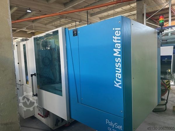 Injection molding machine KraussMaffei KM 130-750 CX PolySet