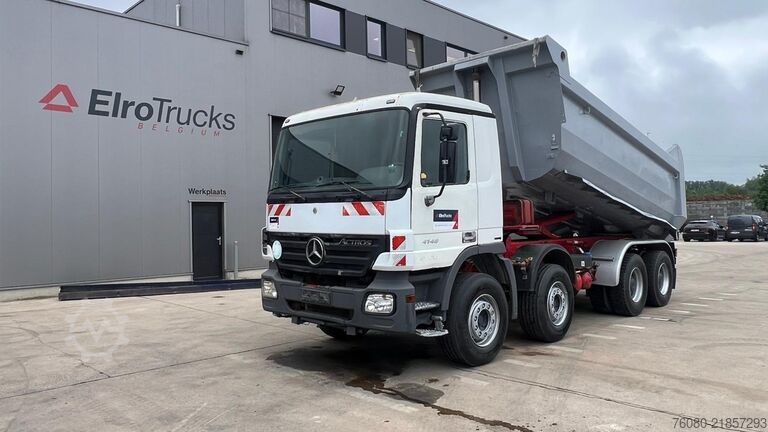 Tipper Mercedes-Benz Actros 4144 (3 PEDALES / 8X4 / LAMES / BIG AXLE...