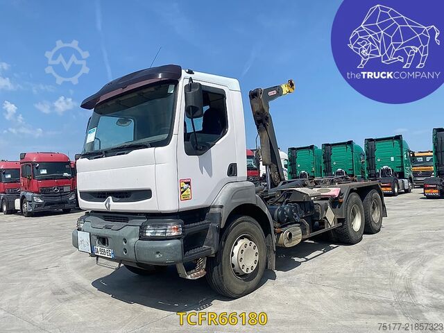 Container transportation Renault Kerax 370
