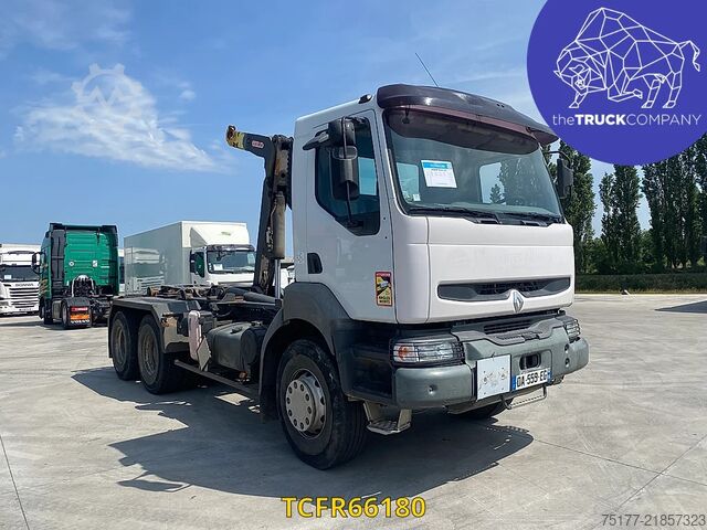 Container transportation Renault Kerax 370