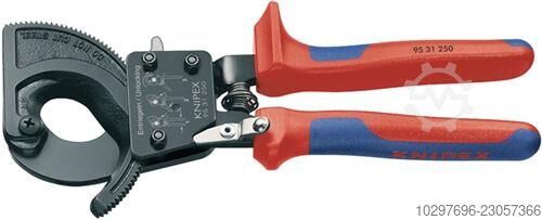 Cable cutter, total length 250 mm – 1 piece KNIPEX 