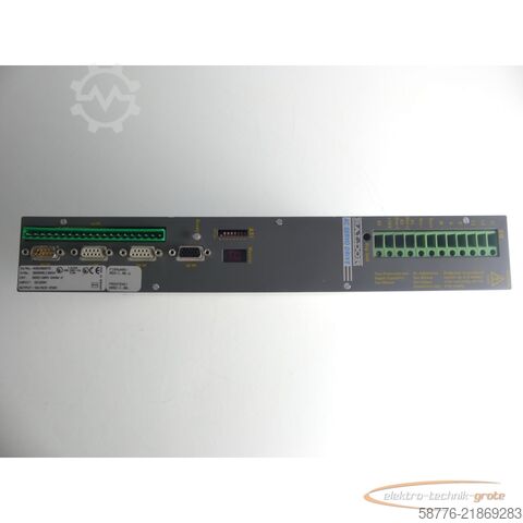 Component Baldor DBSC1005-GAAW-2 Servoantrieb INPUT ID/No: ASR28687G SN: 3899MG13654