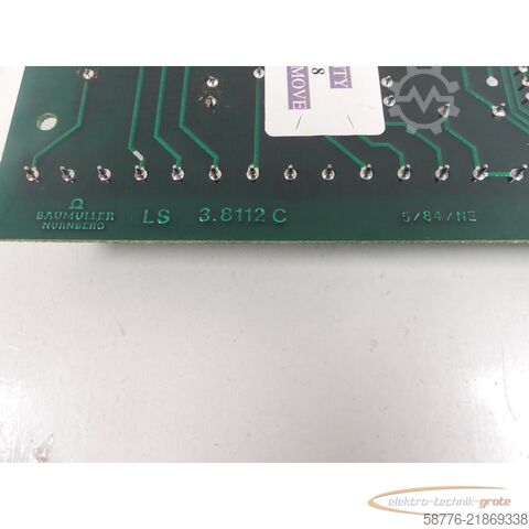 Component Baumüller LS 3.8112C Regler Platine