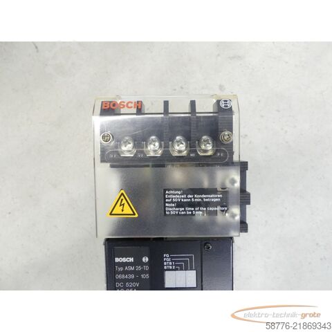 Component Bosch ASM 25-TD /  Servomodul SN: 001296345 ohne Steuerkarte