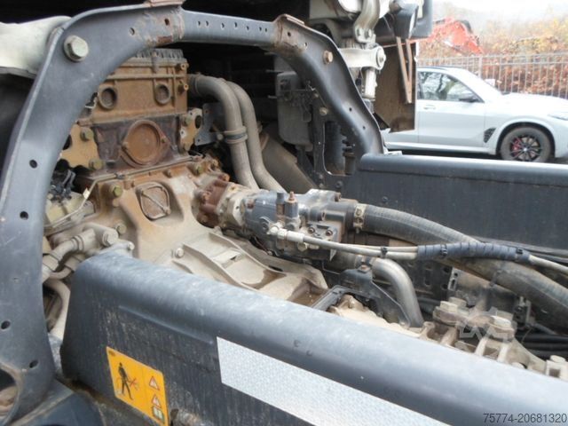 Roll-off tipper truck MERCEDES-BENZ 2545 L/ Meiller Abroller/ Lenkachse